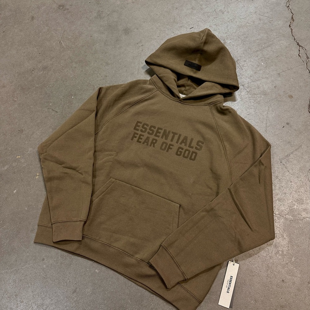 Essentials Fear of God “Wood” Hoodie